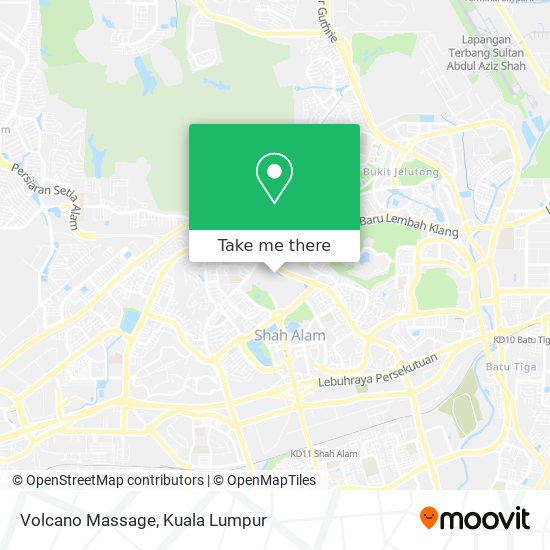 Volcano Massage map