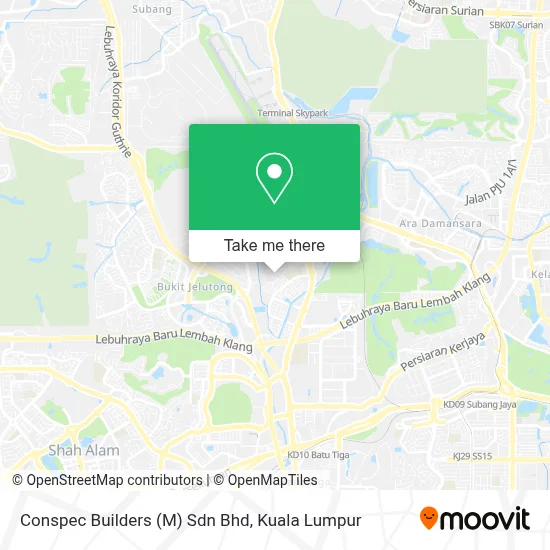 Conspec Builders (M) Sdn Bhd map