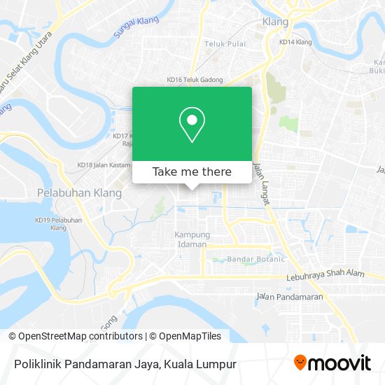 Cara Ke Poliklinik Pandamaran Jaya Di Klang Menggunakan Bis Atau Kereta