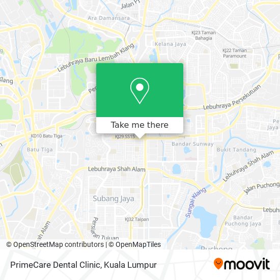 PrimeCare Dental Clinic map