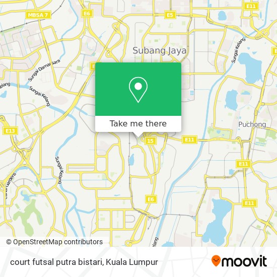 court futsal putra bistari map