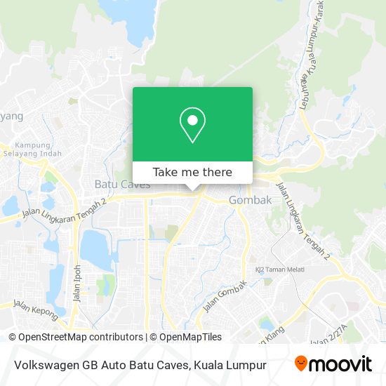 Volkswagen GB Auto Batu Caves map