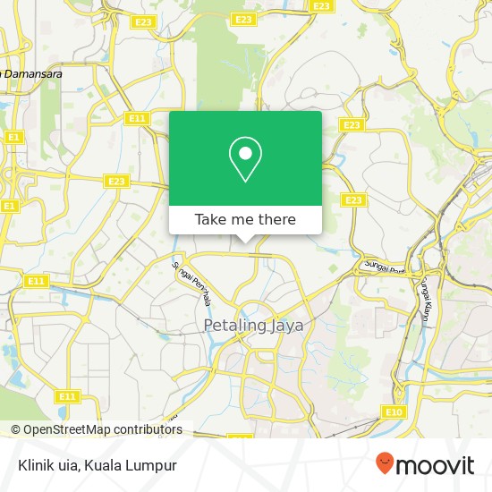 Klinik uia map