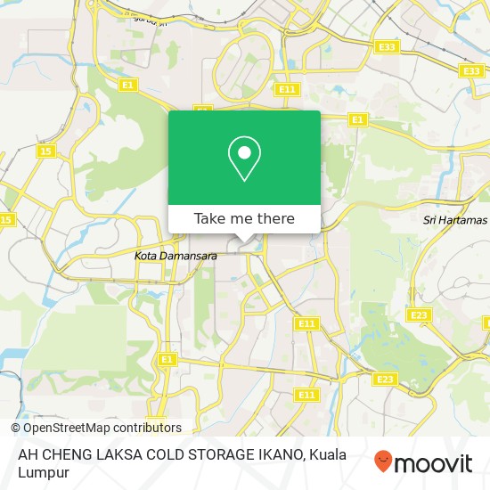 AH CHENG LAKSA COLD STORAGE IKANO map