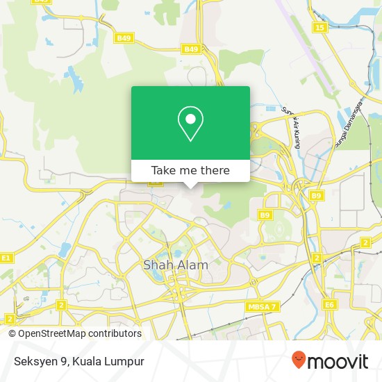 Seksyen 9 map