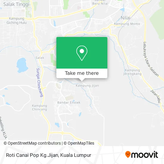 Roti Canai Pop Kg.Jijan map