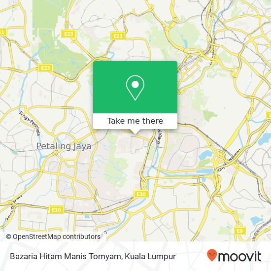 Bazaria Hitam Manis Tomyam map