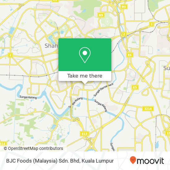 BJC Foods (Malaysia) Sdn. Bhd map