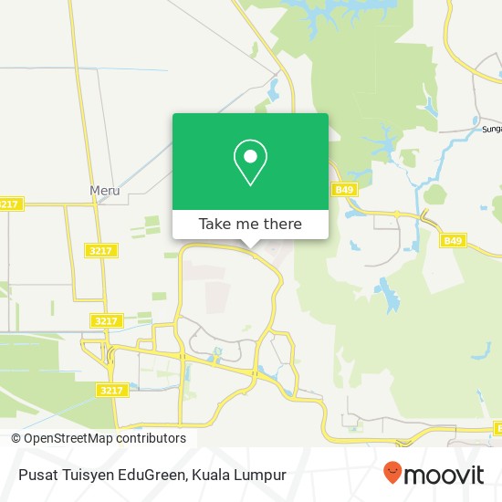 Pusat Tuisyen EduGreen map