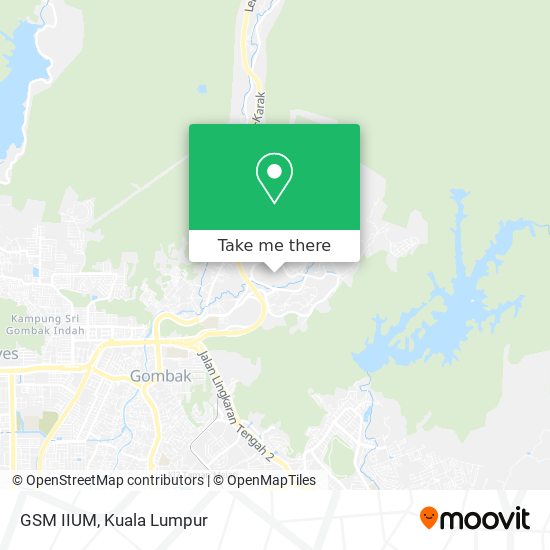 GSM IIUM map