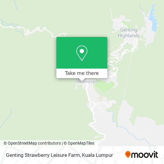 Genting Strawberry Leisure Farm map