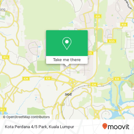 Kota Perdana 4/5 Park map