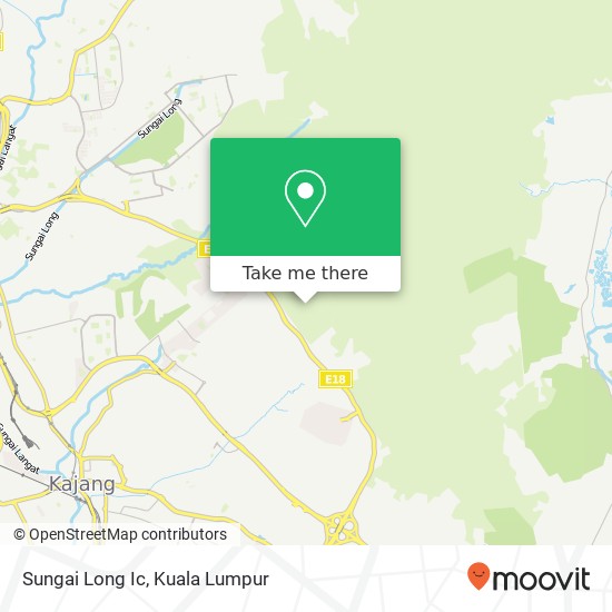 Sungai Long Ic map