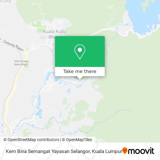 Peta Kem Bina Semangat Yayasan Selangor