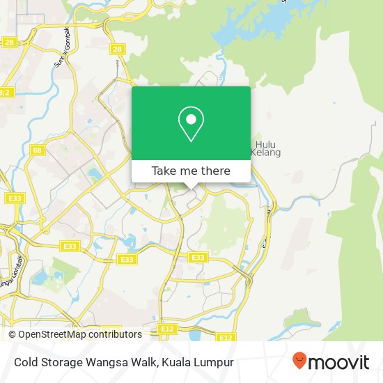 Cold Storage Wangsa Walk map