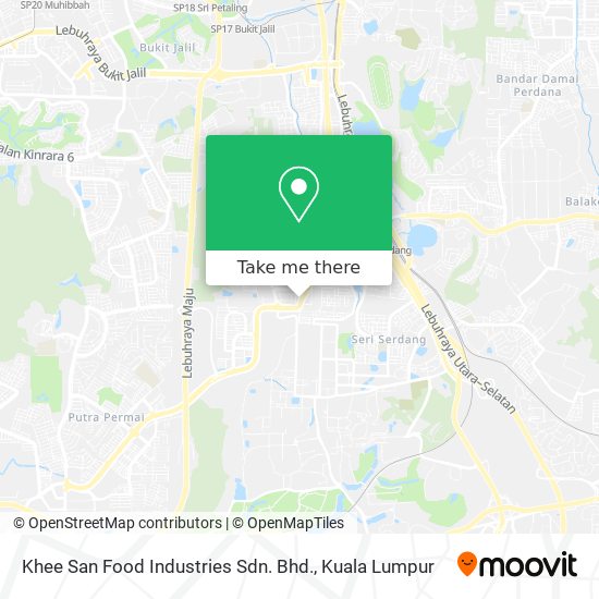 Khee San Food Industries Sdn. Bhd. map