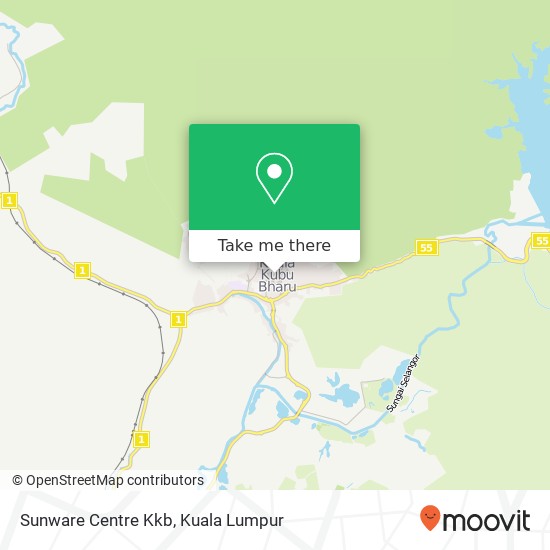 Sunware Centre Kkb map