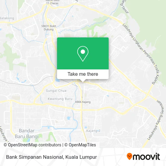 Bank Simpanan Nasional map
