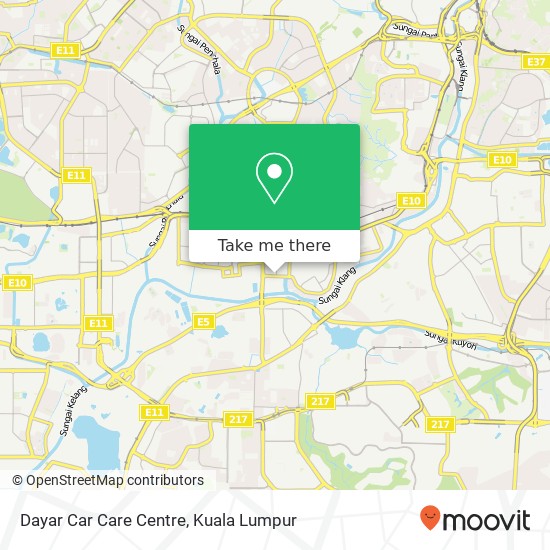 Peta Dayar Car Care Centre