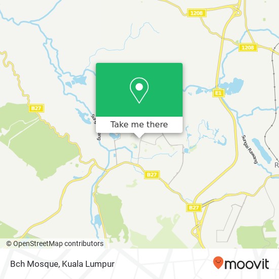 Bch Mosque map