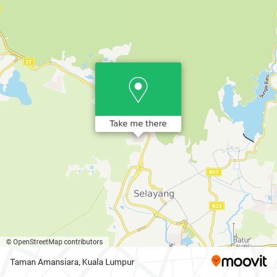 Taman Amansiara map