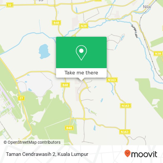 Taman Cendrawasih 2 map