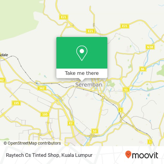 Raytech Cs Tinted Shop map