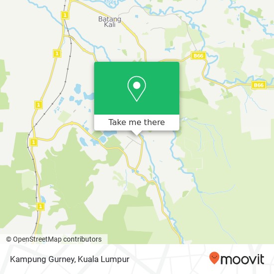 Kampung Gurney map