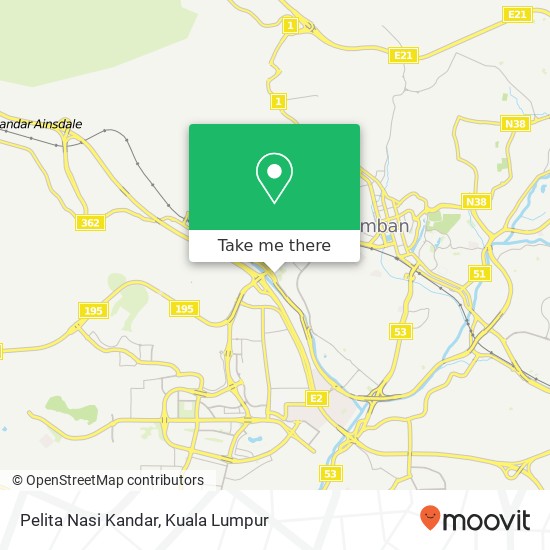 Pelita Nasi Kandar map