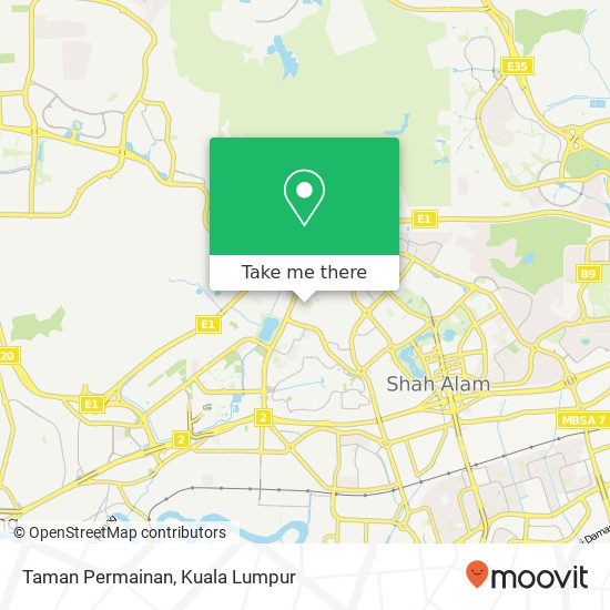 Taman Permainan map