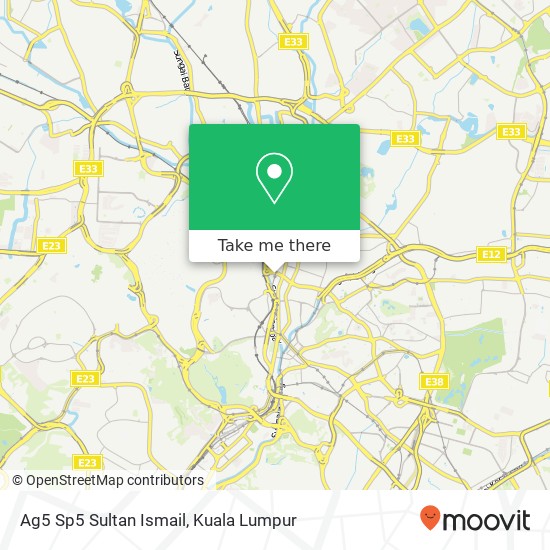 Peta Ag5 Sp5 Sultan Ismail
