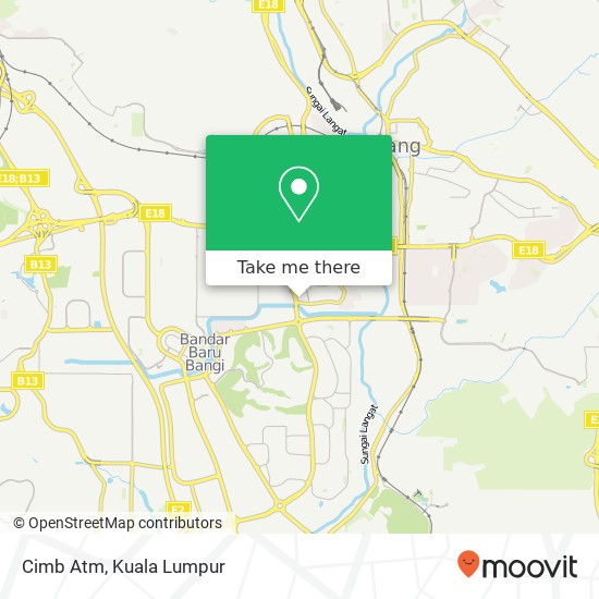 Cimb Atm map