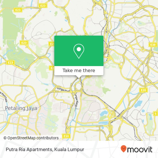Putra Ria Apartments map