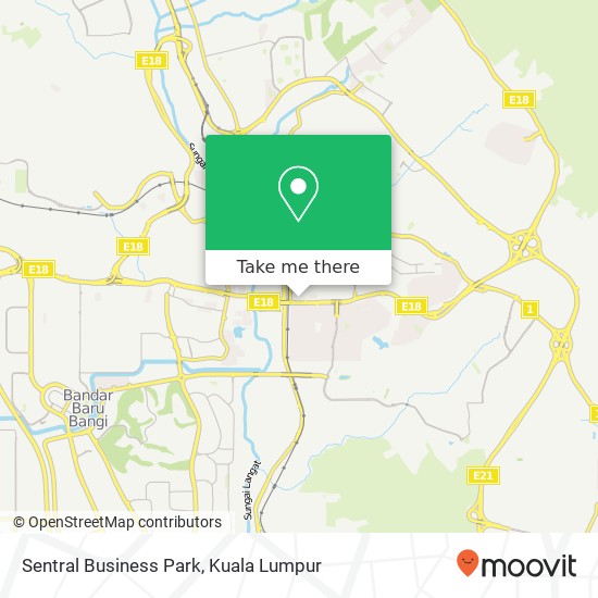 Sentral Business Park map