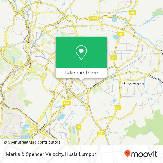 Peta Marks & Spencer Velocity