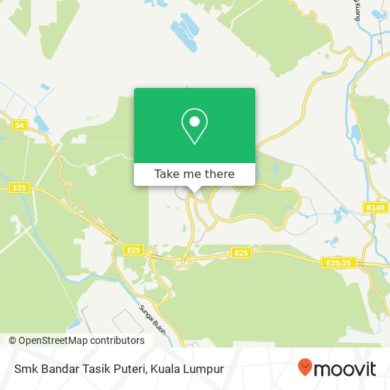 Smk Bandar Tasik Puteri map