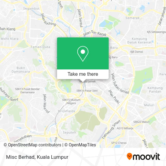 Misc Berhad map