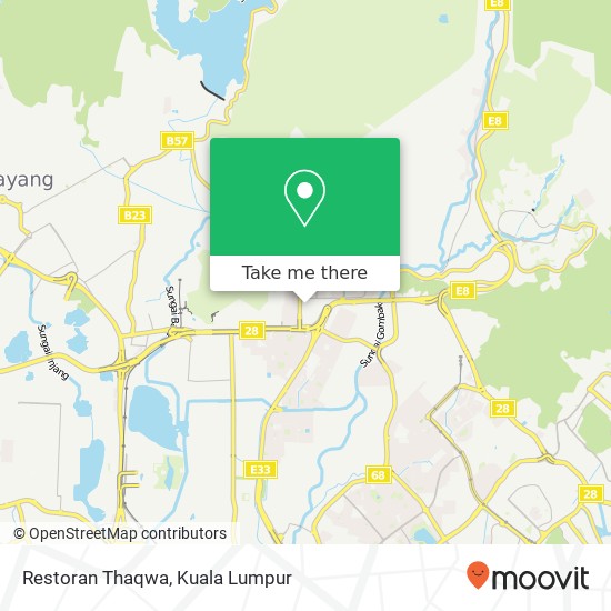 Restoran Thaqwa map