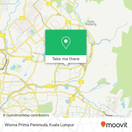 Peta Wisma Prima Peninsula