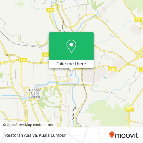 Peta Restoran Aasiya