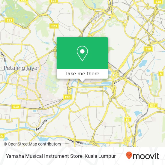 Yamaha Musical Instrument Store map