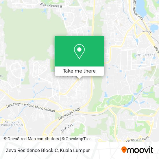 Zeva Residence Block C map