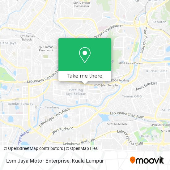 Peta Lsm Jaya Motor Enterprise