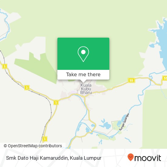 Smk Dato Haji Kamaruddin map