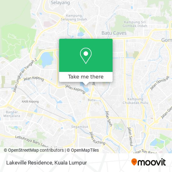 Lakeville Residence map