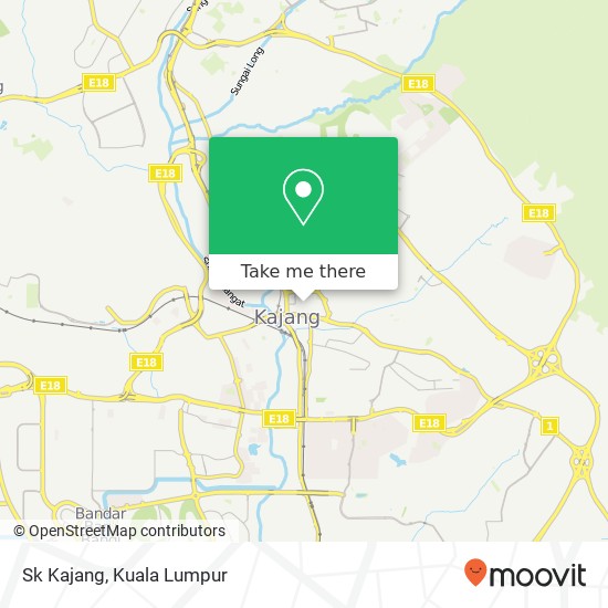 Sk Kajang map