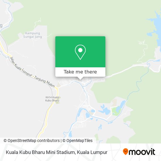 Kuala Kubu Bharu Mini Stadium map