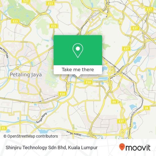 Shinjiru Technology Sdn Bhd map