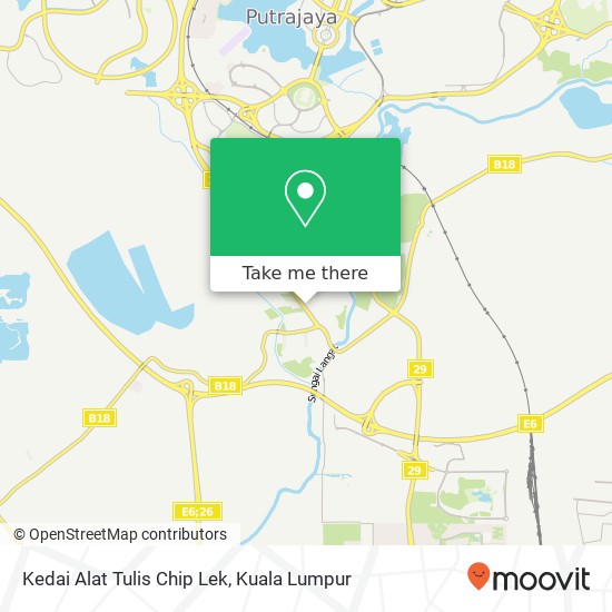 Kedai Alat Tulis Chip Lek map