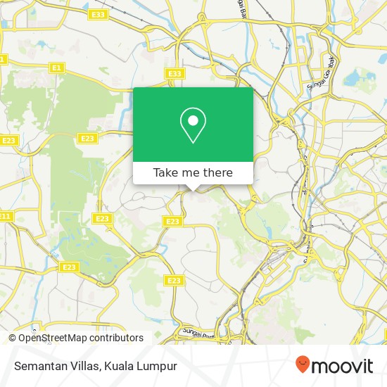 Semantan Villas map